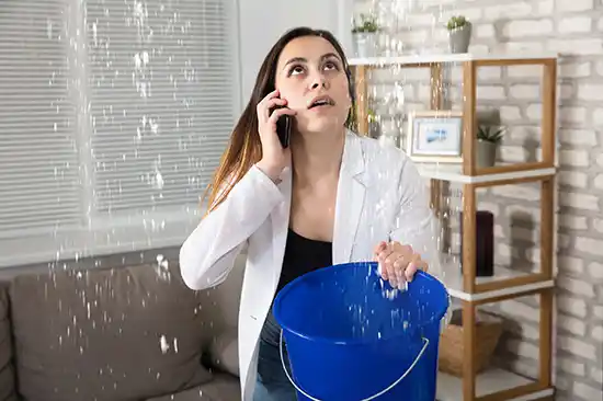 water damage restoration service North Hilltop